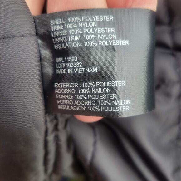 Weatherproof Navy Blue Double Zip Jacket Size M - Picture 9 of 9